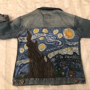 Painted Denim Jacket